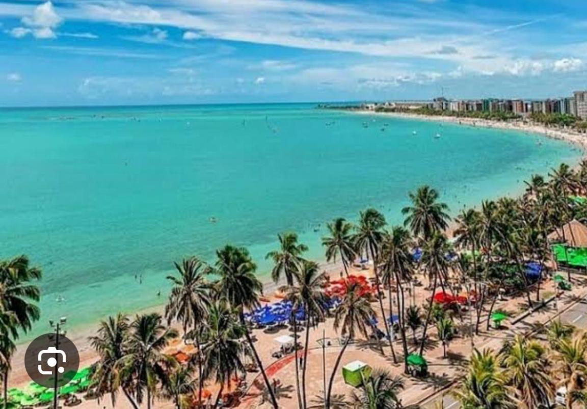 Lindo Apartamento De Frente Para A Praia De Pajucara Maceió Eksteriør billede