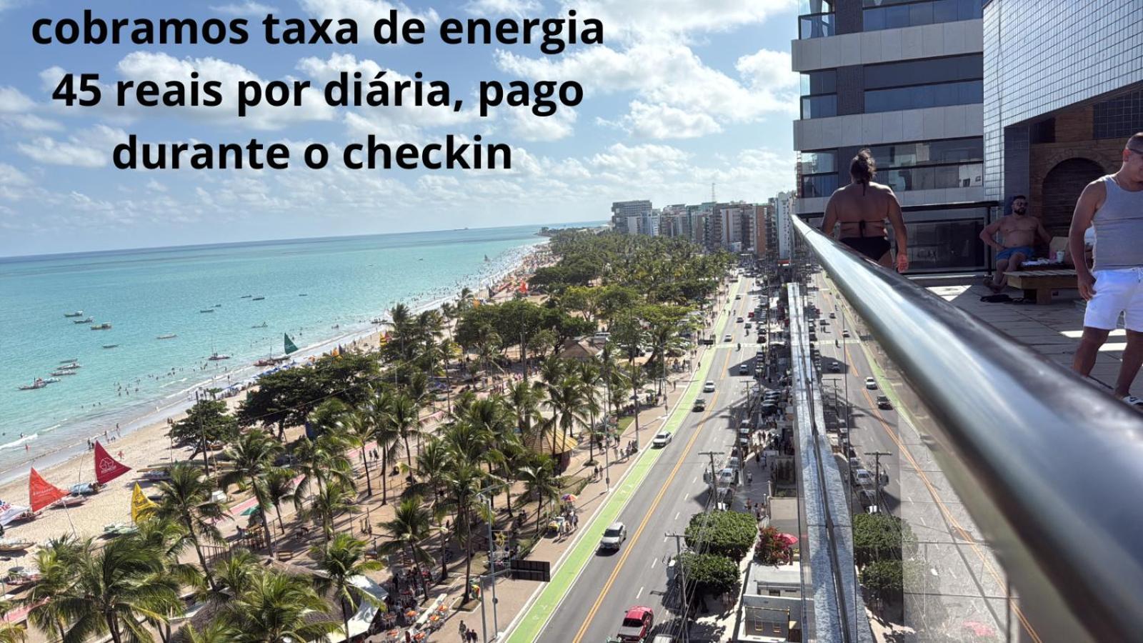 Lindo Apartamento De Frente Para A Praia De Pajucara Maceió Eksteriør billede
